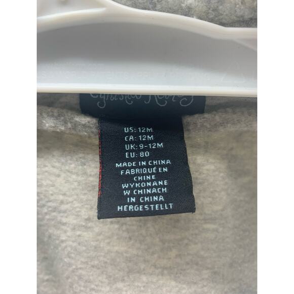 Cynthia Rowley Baby Girls' Gray Faux Fur Full Zip Jacket Size 12 Months - Picture 2 of 4